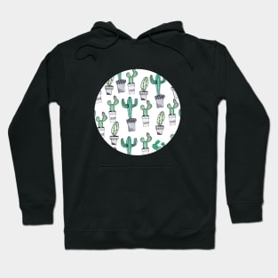 Cactus | Watercolor | Art | Pattern Hoodie